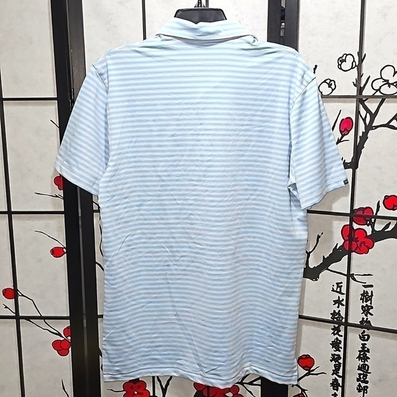 Dunning Striped Polo Shirt Size Small NWT - Picture 6 of 6
